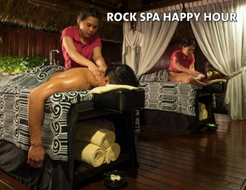 ROCK SPA HAPPY HOUR! ROCK SPA HAPPY HOUR!