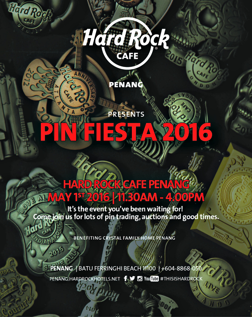 PENANG PIN FIESTA 2016 PENANG PIN FIESTA 2016