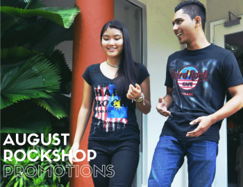 August Rock Shop Promotions August Rock Shop Promotions