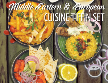 Middle Eastern & European Cuisine Tiffin Set Middle Eastern & European Cuisine Tiffin Set