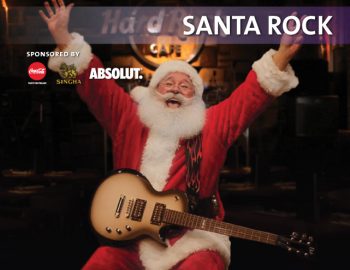 Santa Rock at Hard Rock Cafe Pattaya Santa Rock at Hard Rock Cafe Pattaya