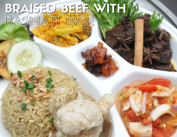 Braised Beef with Basmati Rice Braised Beef with Basmati Rice
